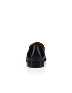 DANNY FLEX FLAT CALF BLACK LOAFERS