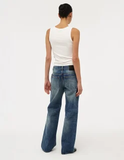Daria Baggy Mid Rise Straight Leg Jeans