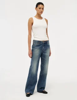 Daria Baggy Mid Rise Straight Leg Jeans