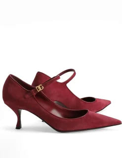 DECOLLETE SUEDE PUMP