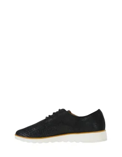 DEED LEATHER FLAT