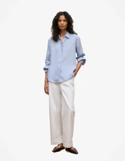 Delave Linen Long Sleeve Shirt