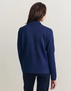 DELENE ZIP KNIT CARDIGAN