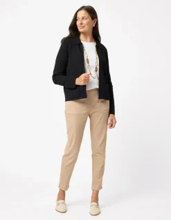 DELENE ZIP KNIT CARDIGAN
