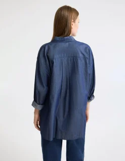 DEMI DENIM INDIGO WASH SHIRT