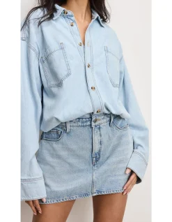 Denim Shirt Dress
