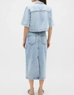 DENIM BOXY SHIRT