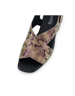 Destini Cushioned Heeled Sandal