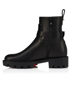 DIANOUCHETTE LUG FLAT LEATHER WAX BLACK