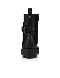 DIANOUCHETTE LUG FLAT LEATHER WAX BLACK