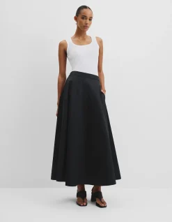 Dirndl Maxi Skirt