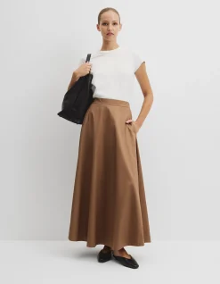 Dirndl Maxi Skirt
