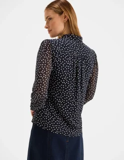 Ditzy Dot Polka Blouse