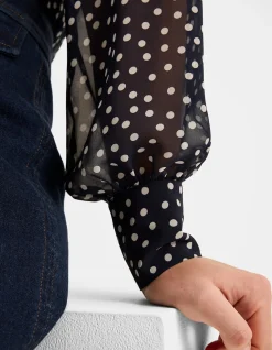 Ditzy Dot Polka Blouse