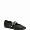 DIVON Black Leather Mary Jane