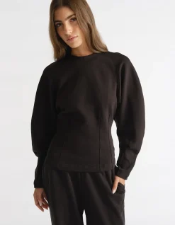 D-LUXE CINCHED SWEAT