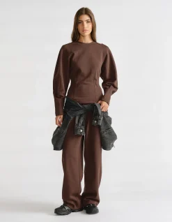 D-LUXE CINCHED SWEAT