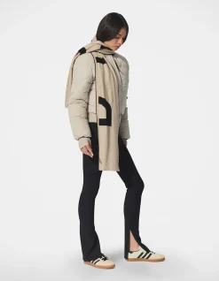 D-LUXE RIB SPLIT HEM LEGGING