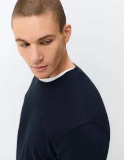DOBBY TEXTURED PULLOVER