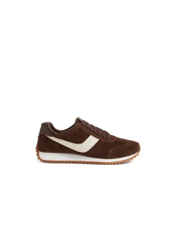 Donnie Retro Suede Lace Up Sneakers