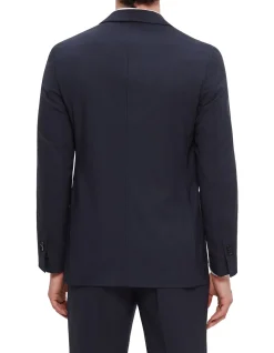 Double Breasted Tailored Blazer Navy