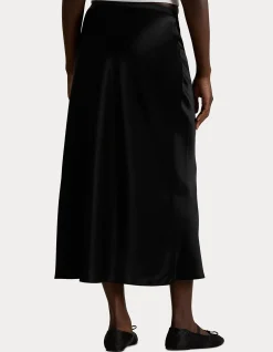 DOUBLE-FACED SATIN SKIRT