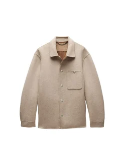 DOUBLE FACE SHIRT JACKET