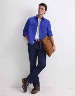DOUBLE POCKET LONG SLEEVE OVERSHIRT