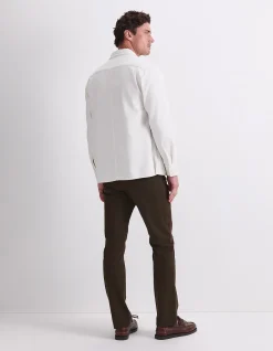 DOUBLE POCKET LONG SLEEVE OVERSHIRT