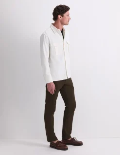DOUBLE POCKET LONG SLEEVE OVERSHIRT