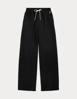 DRAWSTRING FLEECE WIDE-LEG SWEATPANT