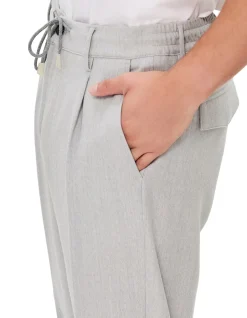 DRAWSTRING PLEATED RELAXED TROUSER