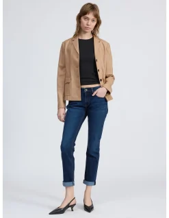 Dre Vintage Stretch Low Rise Boyfriend Jeans