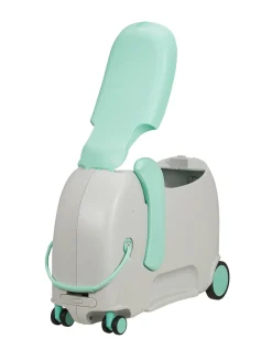 DREAM RIDER DELUXE RIDE-ON SUITCASE ELEPHANT MINTY