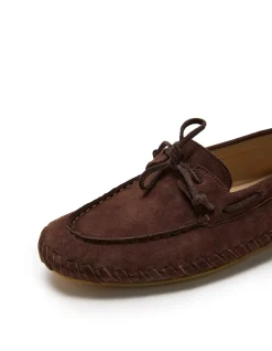 DRIVER SUEDE MOCCASIN WOVEN