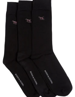 Dry Plains Three Pack Socks - Onyx
