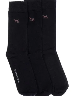 Dry Plains Three Pack Socks - Marine