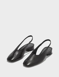 DUA NAPPA LEATHER SLINGBACK FLAT
