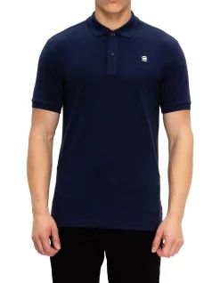 Dunda Slim Organic Cotton Short Sleeve Polo Shirt