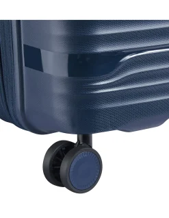 Dune 66cm Expandable Hard Shell Suitcase Navy Blue