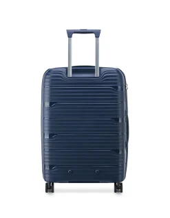 Dune 66cm Expandable Hard Shell Suitcase Navy Blue