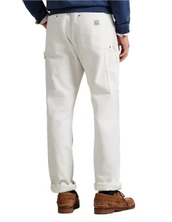Dungaree Fit Canvas Relaxed Carpenter Pants