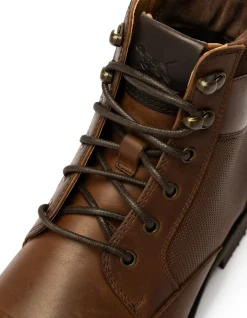 DURHAM MILITARY BOOT - COFFEE