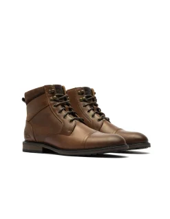 DURHAM MILITARY BOOT - COFFEE
