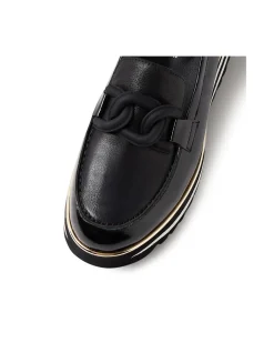 Eaila Chain Detail Platform Loafers