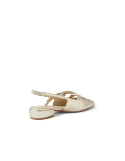 Earl Triple Strap Slingback Heels