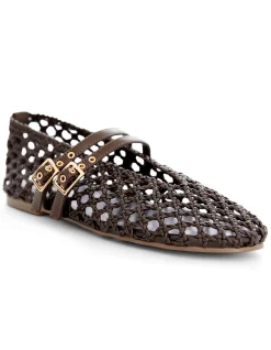 EBONY BALLET FLATS