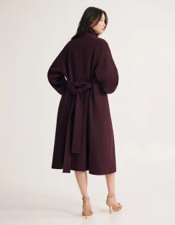 EDI FUNNEL COLLAR COAT