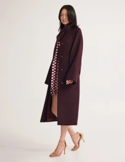 EDI FUNNEL COLLAR COAT