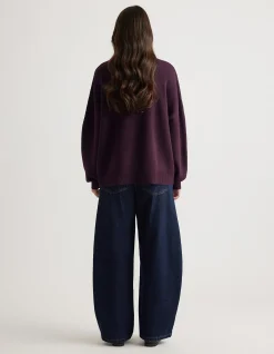 EDIE ROLL NECK KNIT JUMPER